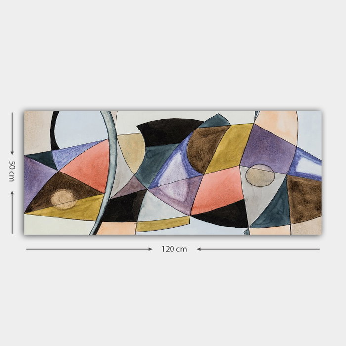 Wallity Lienzo Decorativo Multicolor 50 x 120 cm